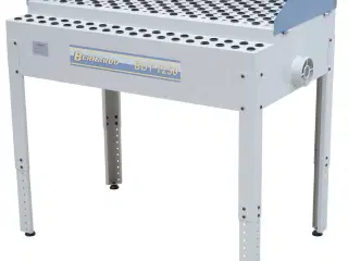Slibebord BDT 1250 med huller og udsugningsstudse