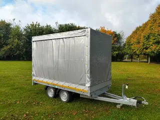 Høj presenning m. gardinsider til Eduard 3318 trailer