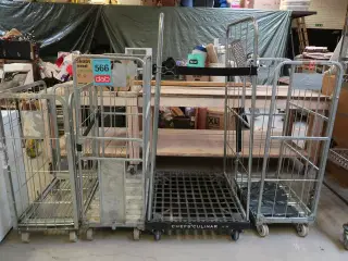 4 stk. Transportbure