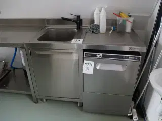 Arbejdsbord i rustfri stål  ELECTROLUX 120x80x89,5 cm