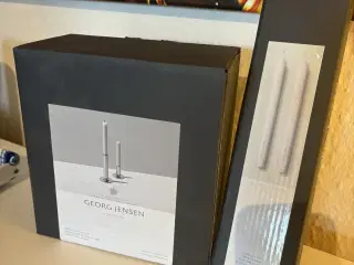 Georg Jensen Manhattan lysestagesæt