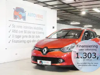 Renault Clio Sport Tourer 1,5 DCI Expression 75HK Stc