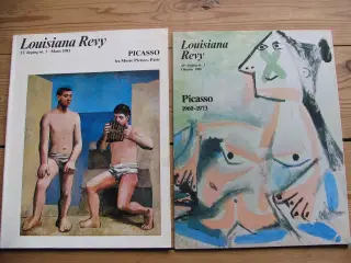 Picasso.  2 stk. Louisiana Revy