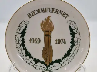 Hjemmeværnet jubilæums platte