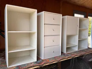 Skabe - reol sæt prisen ikke fastlagt endnu