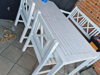 Skagen sæt i hvid.