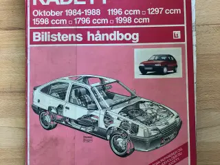 Bilistens håndbog Opel Kadett
