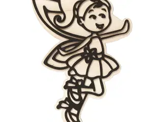 Dekorationsfigur, fe, H: 21 cm, 1 stk.