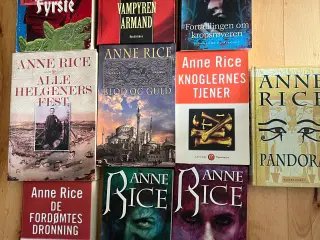 Bøger af Anne Rice