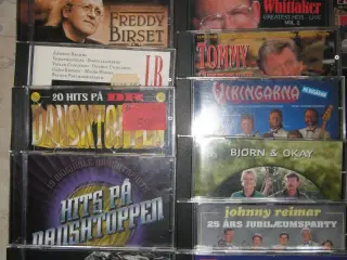 CD´er med popmusik