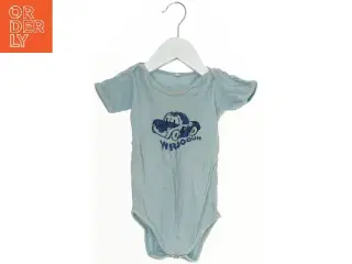Baby bodystocking med bilmotiv (str. 86)