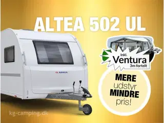 2024 - Adria Altea 502 UL   Sidste selected Edition nu med fortelt Inklusiv!!
