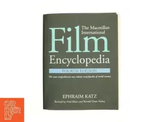 Macmillan International Film Encyclopedia by Catherine Marshall af Katz, Ephraim (Bog)