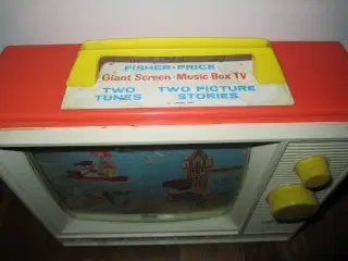 Vintage. FISHER-PRICE-TOYS. Music Box.