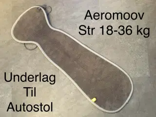 Aeromoov underlag til autostol op til 36 kg. 100 k