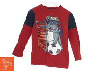 Langærmet bluse fra Little Kids (str. 110)