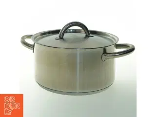 Rustfrit stål gryde med låg, Raadvad (str. Ø 21 cm)