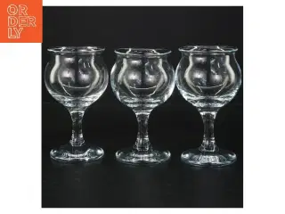 3 stk vinglas (str. 14 cm, 3 styk cm)