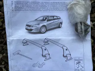 Tagbøjler til Peugeot 308SW