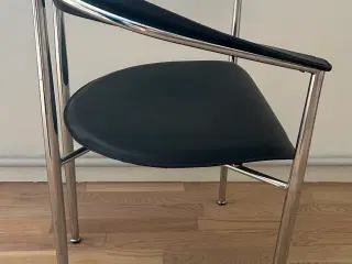 Spisebordsstol læder