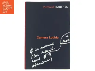 Camera lucida : reflections on photography af Roland Barthes (f. 1915) (Bog)