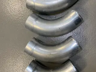 Zink nedløbsbøjninger til tagrender 4 stk 