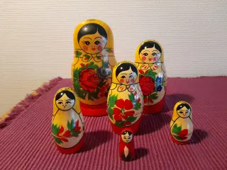 Velholdte Babushka ( 6 stk).