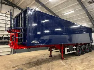 AMT Tiptrailer Nysynet og plast i bund