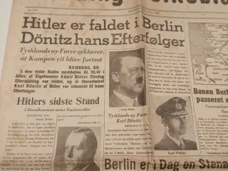 Kolding Folkeblad 2 maj 1945