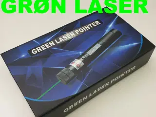 NY! Grøn Laser Pointer 50000mw Sæt
