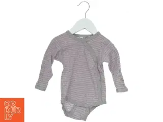 Stribet bodystocking til baby fra Joha (str. 68)