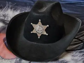 Fastelavn kostume - sheriff hat
