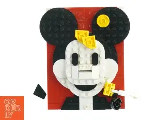 LEGO Mickey Mouse vægdekoration fra Lego (str. 13x10 cm)