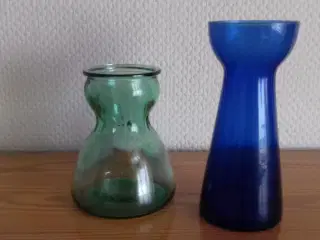 1  grønt hyacintglas 