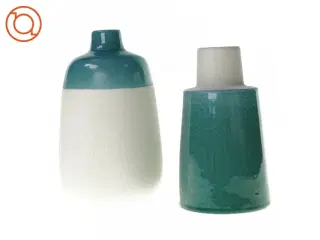 2 x vaser fra Hübsch (str. 22 og 20 cm)