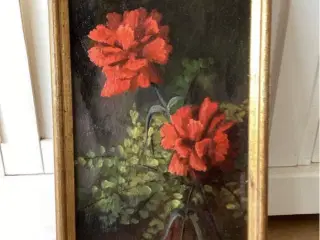 Maleri af roser
