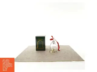 Julepynt, glasklokke fra Royal Copenhagen 1995 (str. 7 x 11 cm)