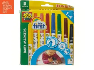 SES Creative My First Baby Markers (str. 8 stk 14 cm)