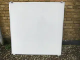 Whiteboard tavle 118 x 118 cm