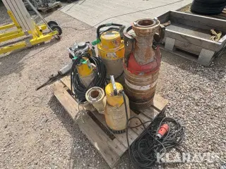Dykpumper Grindex / Atlas Copco   4 styk