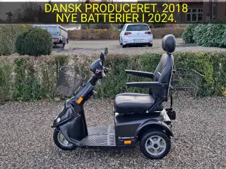 Dansk produceret el-scooter mini crosser M1.  Mede