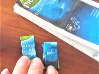FLETTEMATERIALE - slikfolie - chokolade