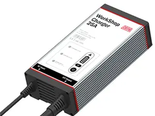 DEFA værkstedslader 12 volt - 25 amp