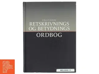 Politikens Retskrivnings- og Betydningsordbog (Bog & CD)