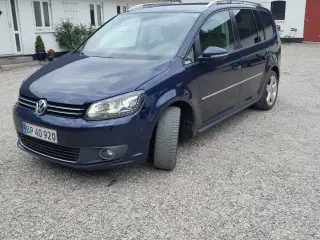 Touran 2.0 177 hk,  7 personers familiebil