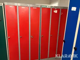 Omklædningsskabe 2 styk