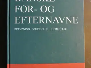 danske for- og efternavne. betydning. oprindelse. 