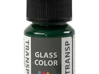 Brilliantgrøn Glasfarve - 30ml Vandbaseret Maling