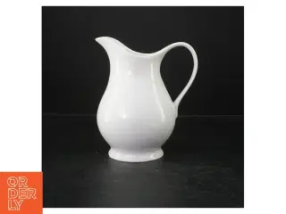 Hvid kande 19 cm fra Atelier (str. 19 cm)