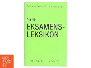 Eksamensleksikon bog fra Forlaget Ivanoff